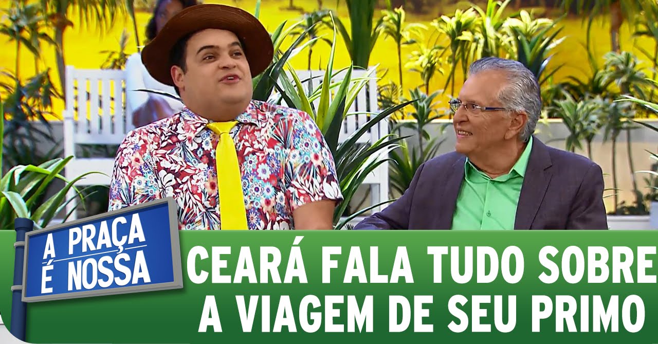 A Praça É Nossa (15/10/15) - Matheus Ceará fala tudo sobre a viagem de seu primo