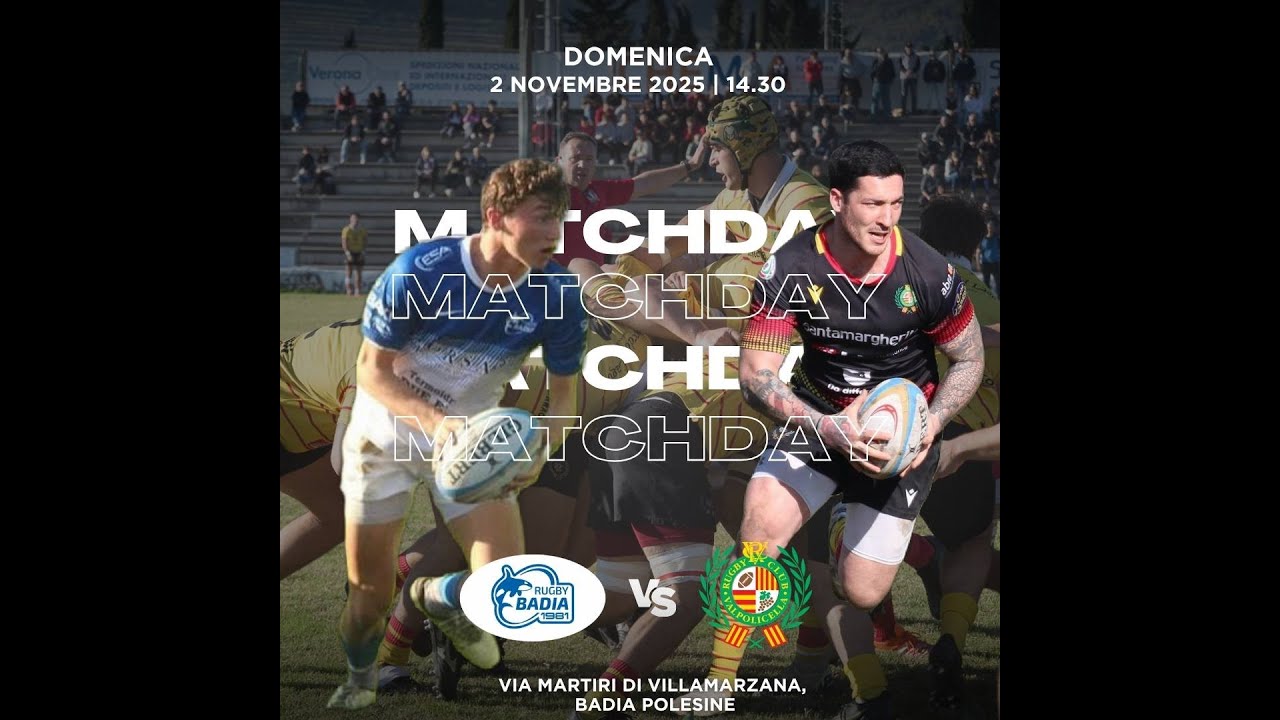 Badia VS Valpolicella Rugby Club - SERIE A2 G.3