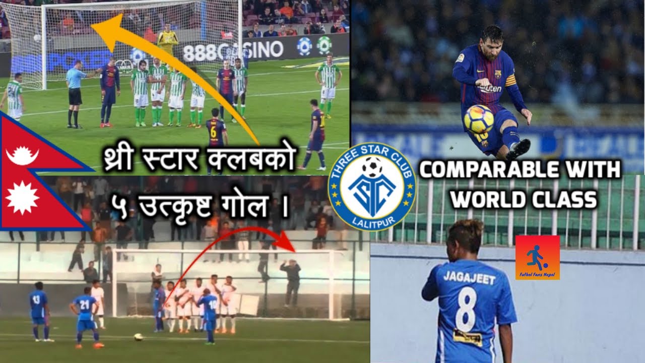 Top 5 Free Kick Goals Three Star Club