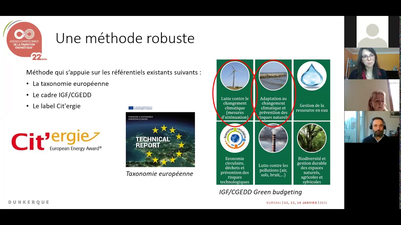 Webinaire I Communes et EPCI  évaluer les impacts climatiques de son budget