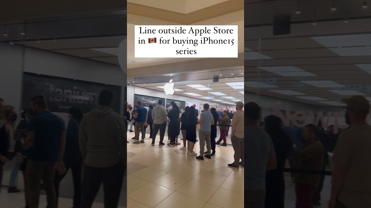 iPhone release in 🇨🇦 #shortsfeed #shorts