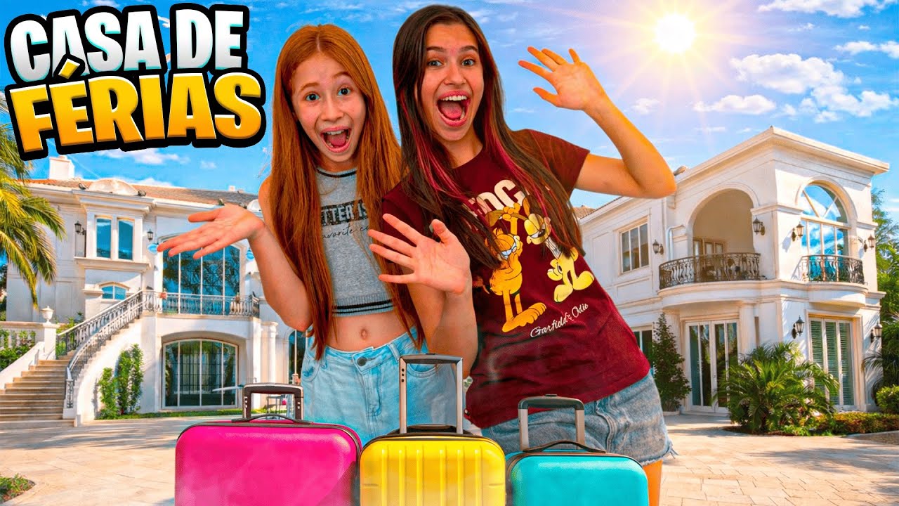CASA DE FÉRIAS COM A FAMÍLIA * Muita diversão ( Susu e família ) 
