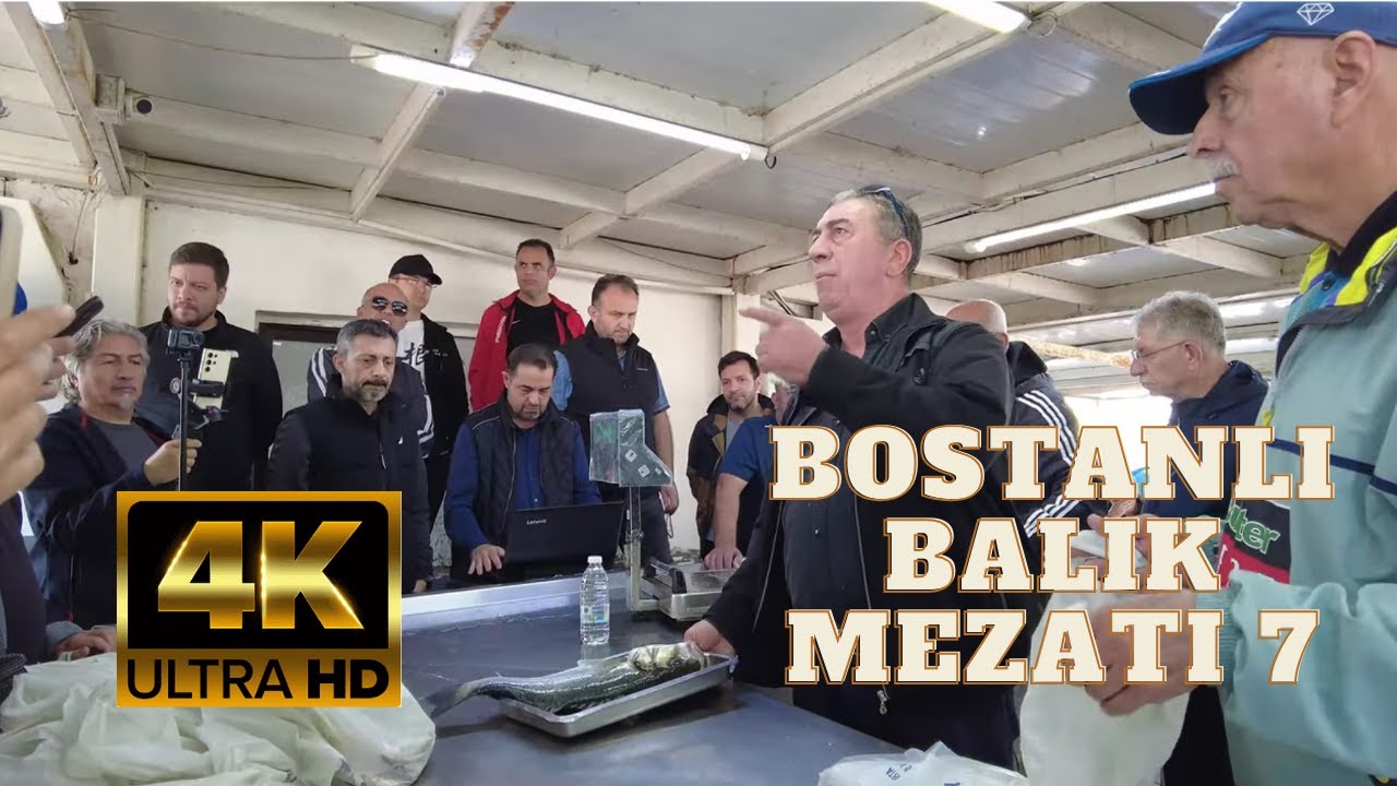 Bostanlı Balık Mezatı’nda Heyecan Dolu Bir Deneyim! | İzmir Balık Pazarı 7 🐟🎥  | 4K 60FPS