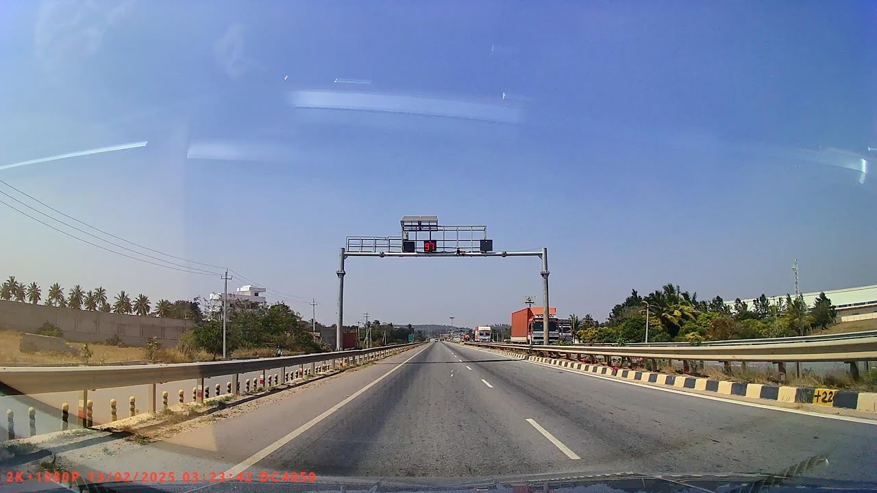 Satellite Town Ring Road Bangalore STRR Drive | Hoskote to Devanahalli on NH 648
