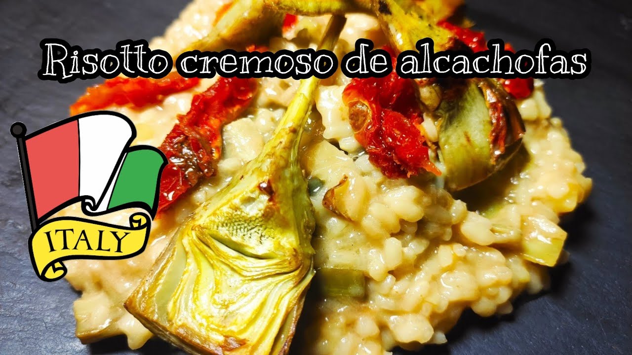 ❤️RISOTTO DE ALCACHOFAS. SUPER *CREMOSO