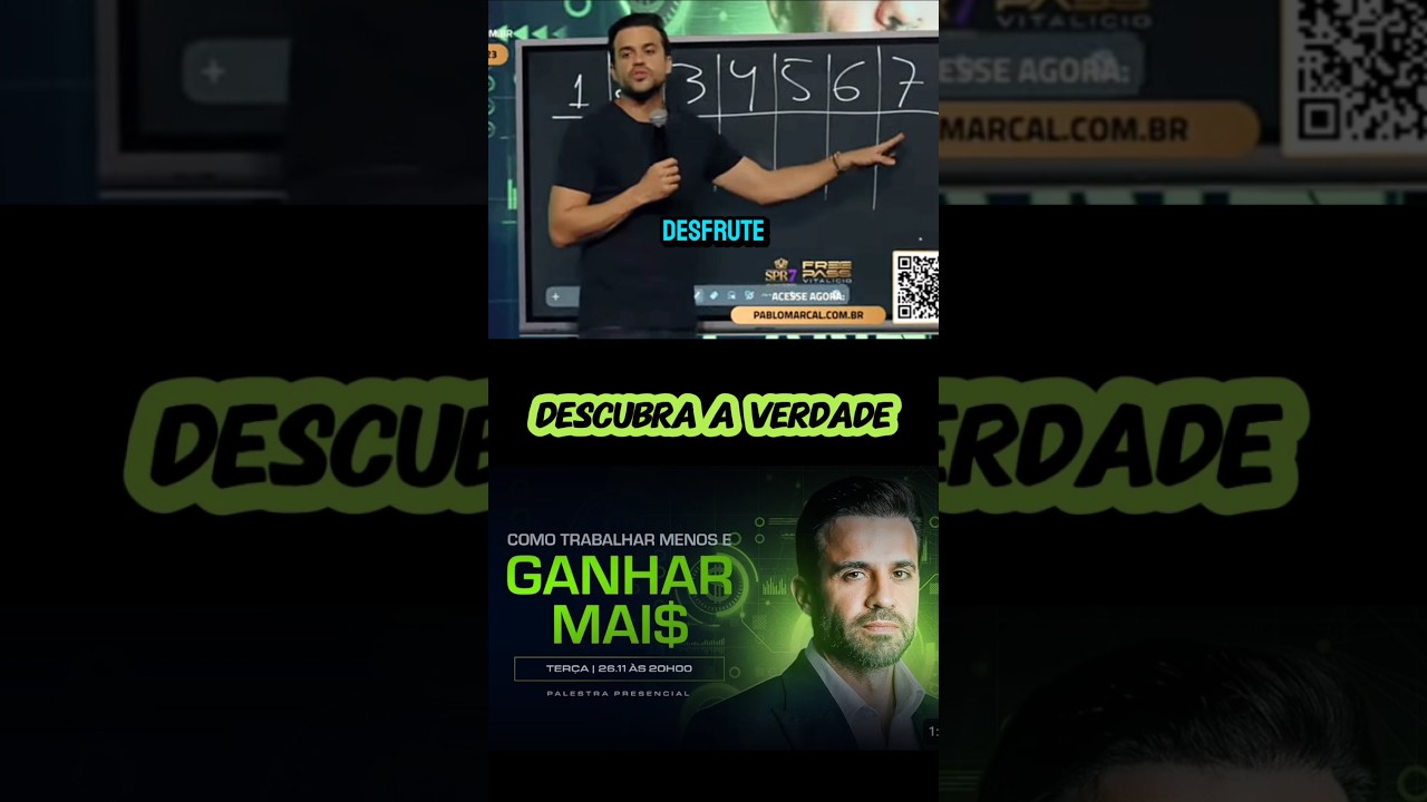 A verdade revelada.#pioranodasuavida #pablomar&ccedil;al  #comoganharmais #desfrute @pablomarcalporsp