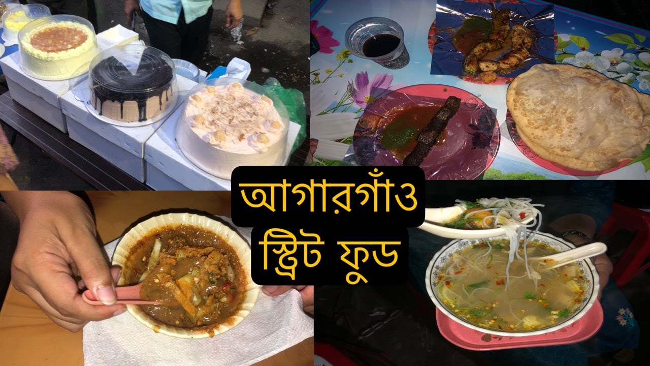 আগারগাঁও স্ট্রিট ফুড | Agargaon Street Food | RAVLOGE