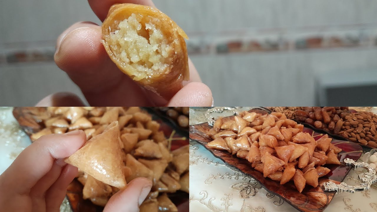 فدقيقة 90🔥بريوات باللوز معلكين و شاربين العسل🍯باسهل طريقة كيلو اللوز كيعطيك 3كيلو بريوات