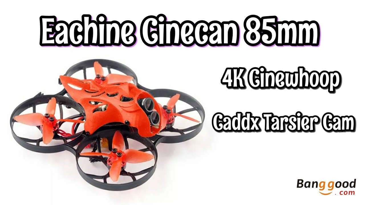 Eachine Cinecan 85mm 4K Cinewhoop Flight Footage