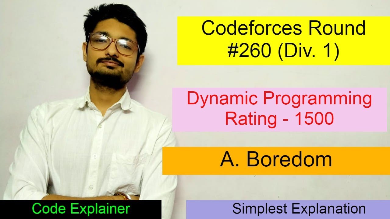 A. Boredom | Codeforces Round #260 (Div. 1) | Dynamic Programming Series | CODEFORCES