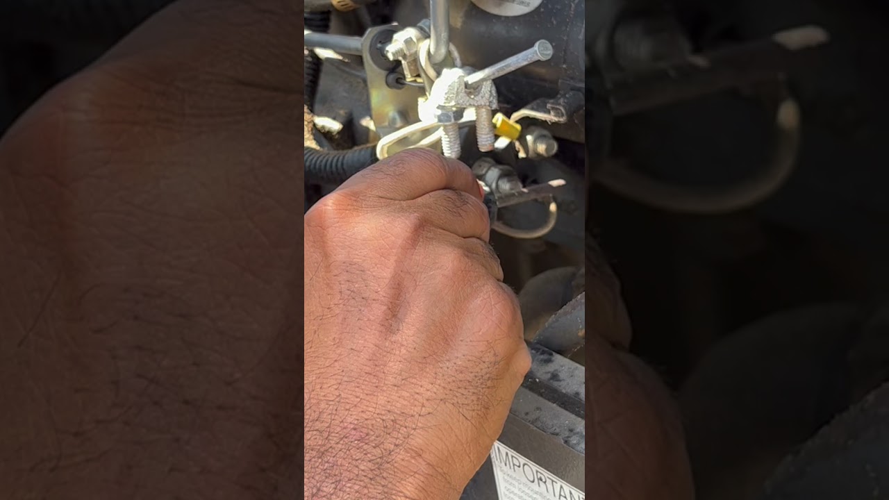 Starting tractor direct bypassing the ignition switch #shorts