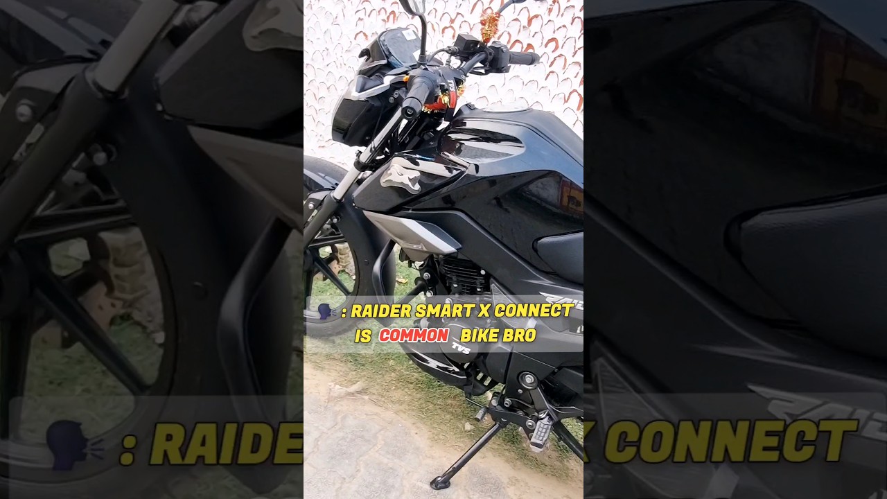 😡 -: LELO ☠️ BHAI  !! #shorts #tvs #raider #smartxconnect #tft @Manan Trivedi