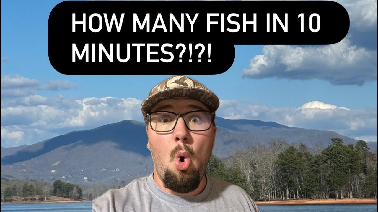 HOW MANY FISH IN 10 minutes?!?! Absolutely INSANE! 