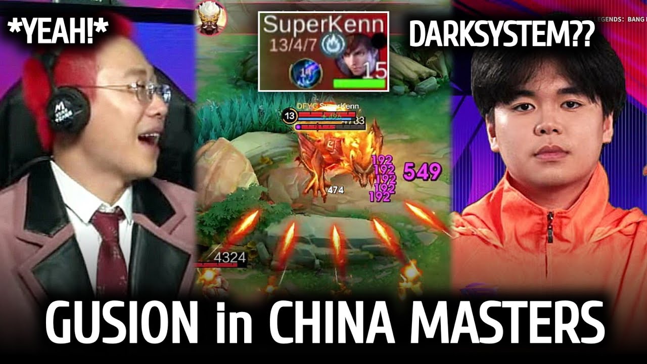 😅 ANOTHER DARKSYSTEM? SUPERKENN BREAKING THE META WITH HIS GUSION JUNGLE IN MPL CHINA