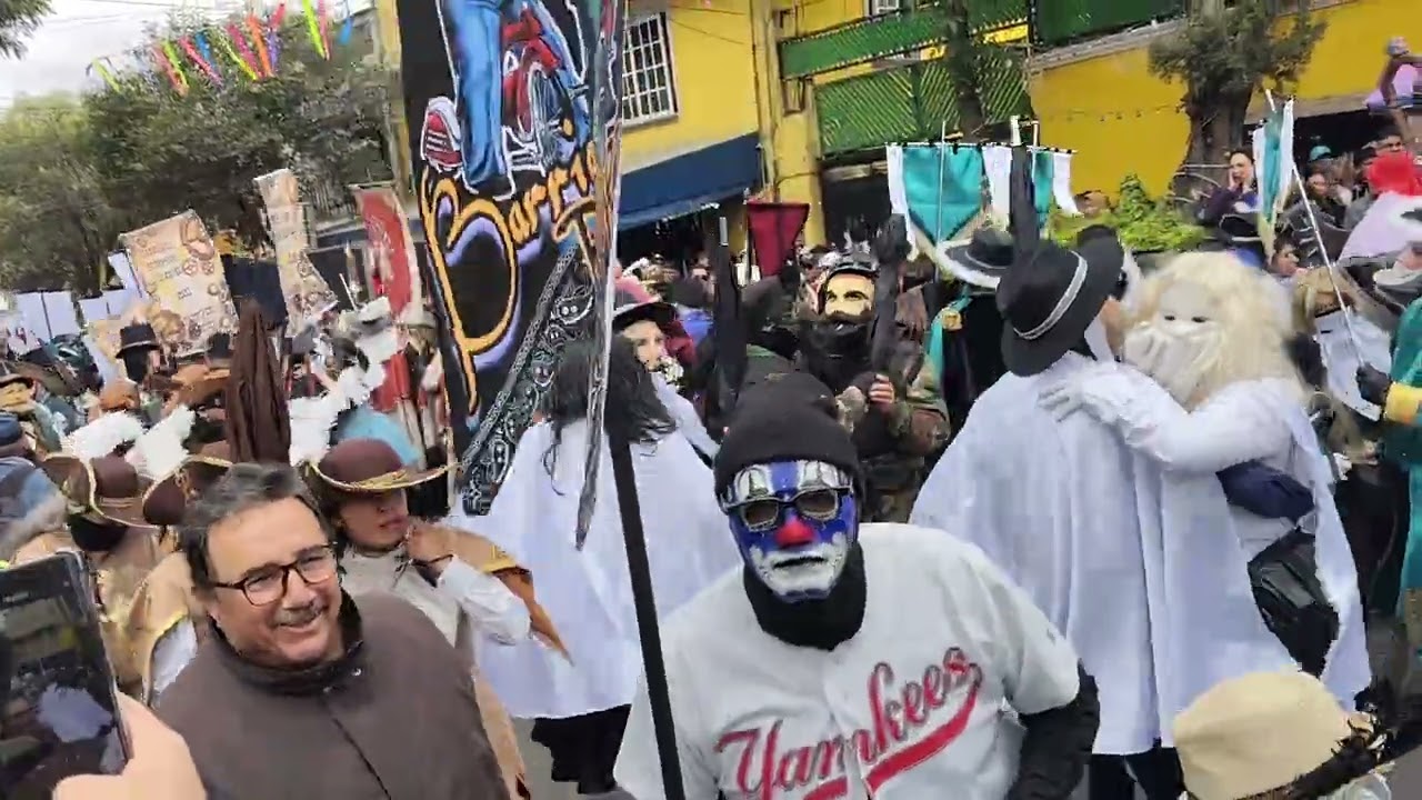 Carnaval del peñon de los baños barrio de los reyes 2026 último domingo 