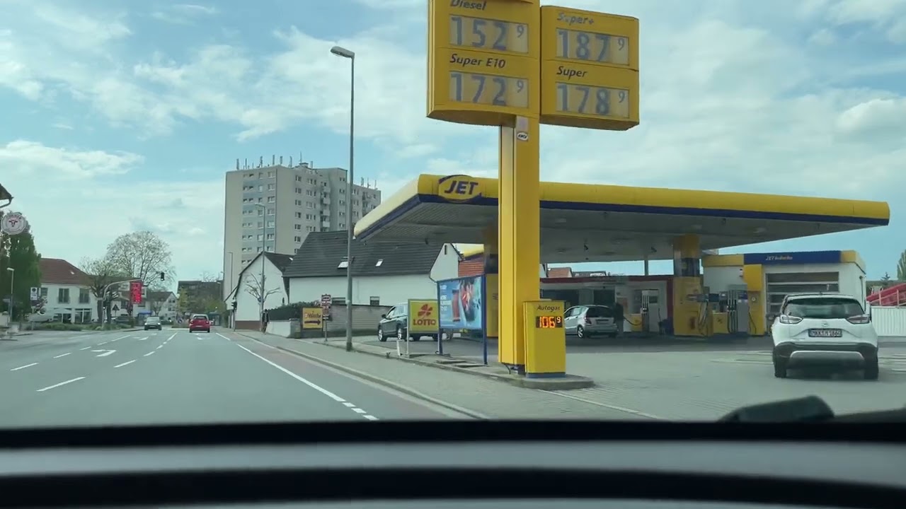 Raunheim, Germany drive - 1. May 2023