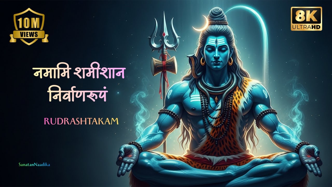 Rudrashtakam Jap | Shiv Rudrashtkam | Namami Shamishan | Shiv Stuti | Shiv Stotram 🕉️