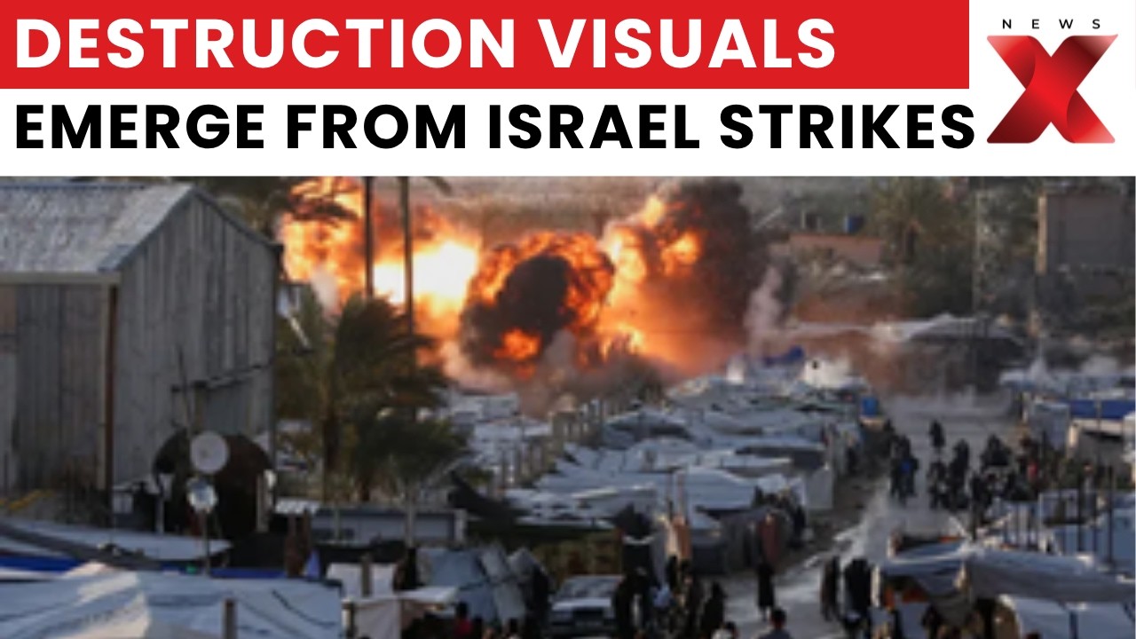 Israel Strike Aftermath Caught On Camera, Debris Damage Sparks Safety Fears | NewsX