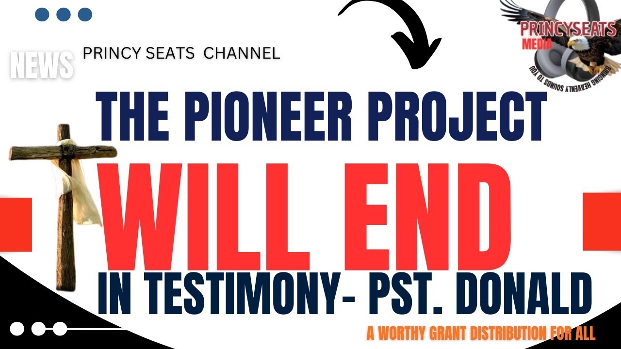 ПРОЕКТ «ПИОНЕР» ЗАВЕРШИТСЯ СВИДЕТЕЛЬСТВОМ — ПАСТОР ДОНАЛЬД