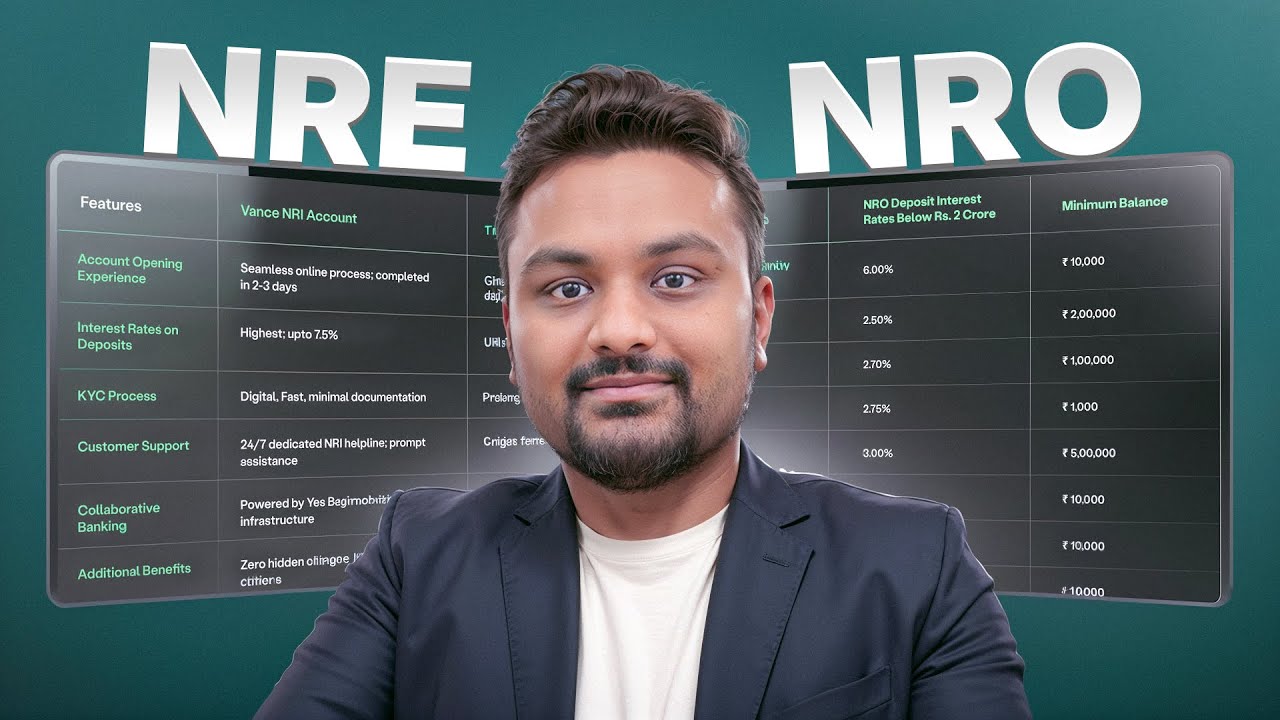 NRE Vs NRO  Account - Everything You Need To Know!