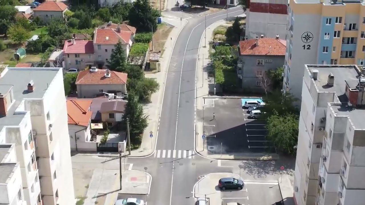 Новоремонтираната улица „Хрищян войвода“ в кв. Зора