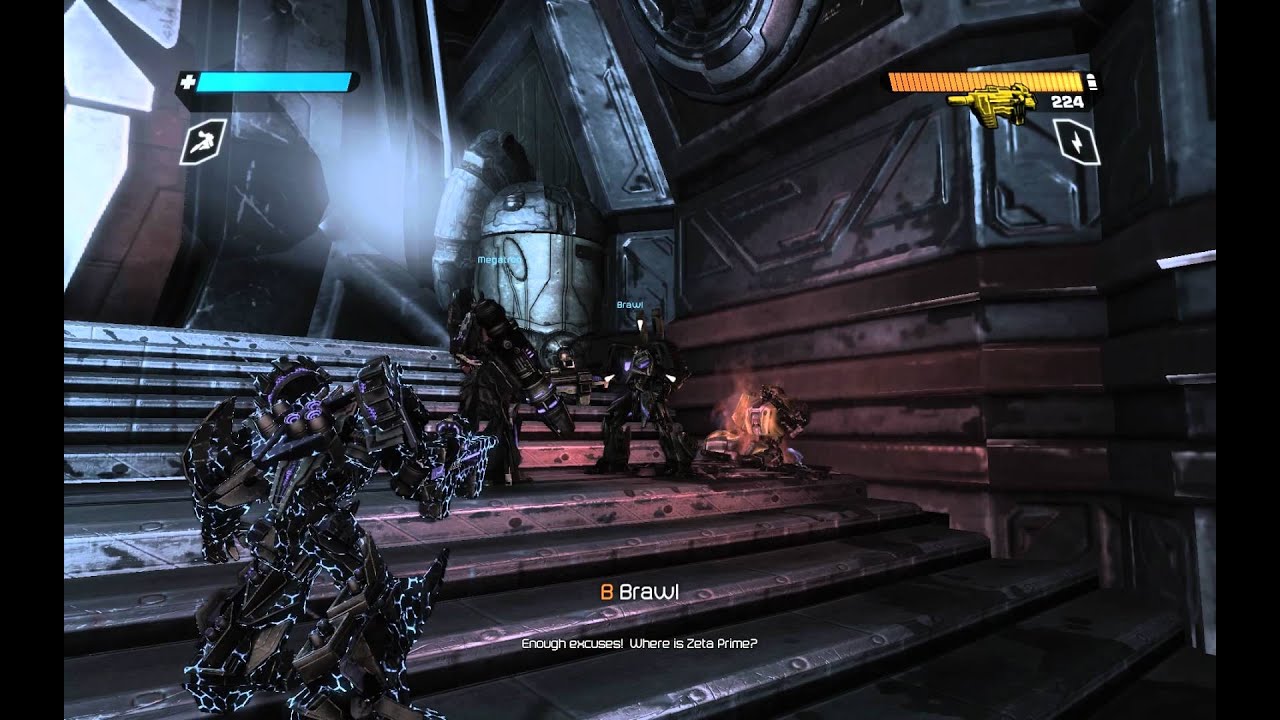 Transformers: War for Cybertron - 1080p PC maxed out - Decepticon Level 3