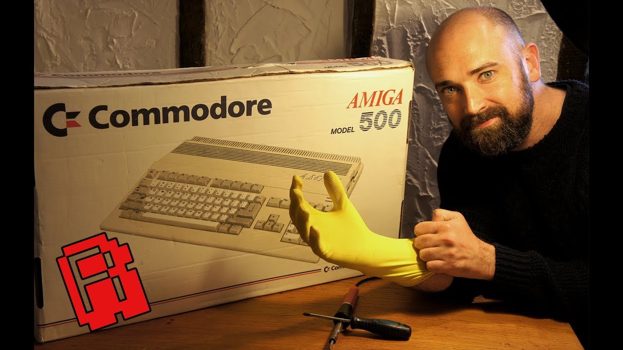 Amiga 500: Отбросы в сокровища, часть 1 | Редкая находка Amiga