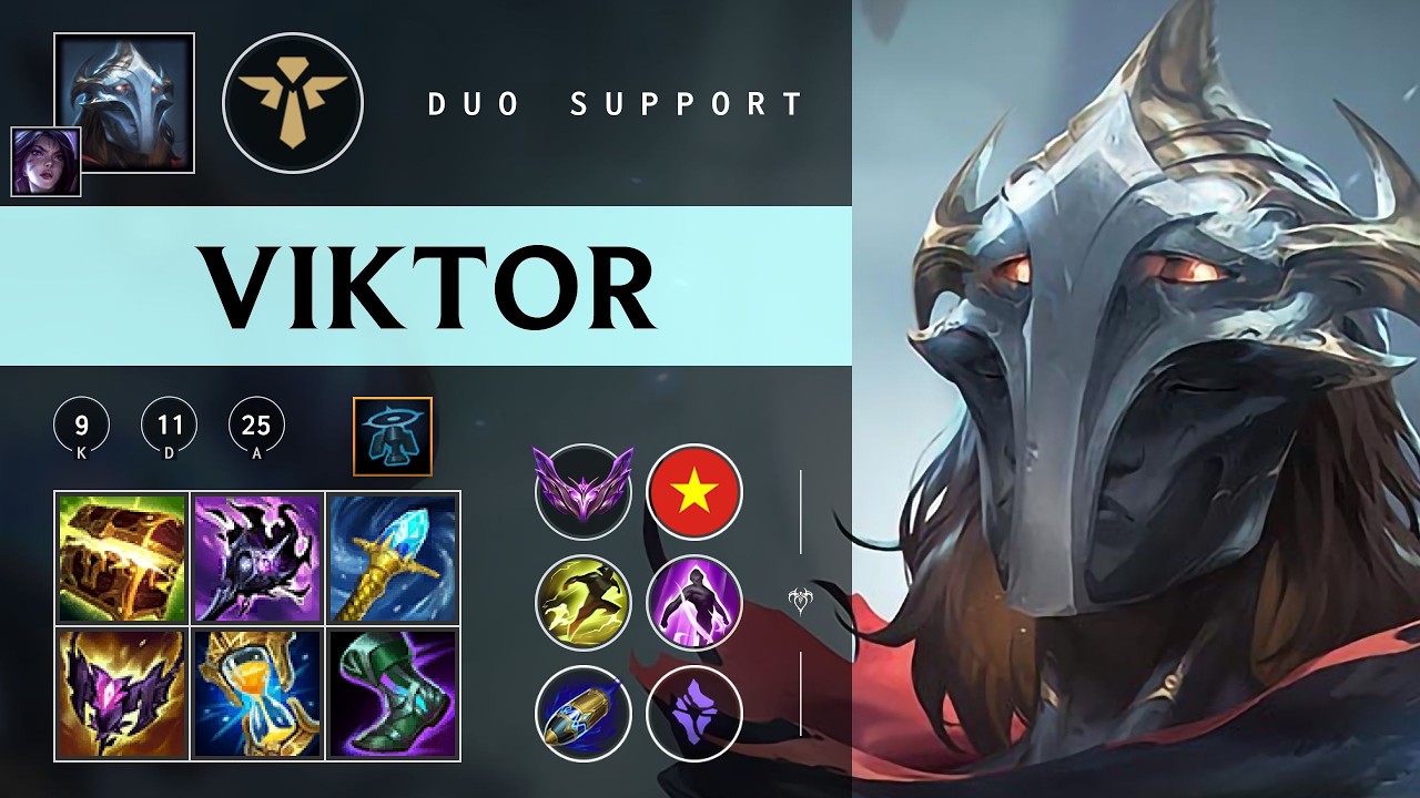 Viktor Support vs Sylas - VN Master Patch 26.07