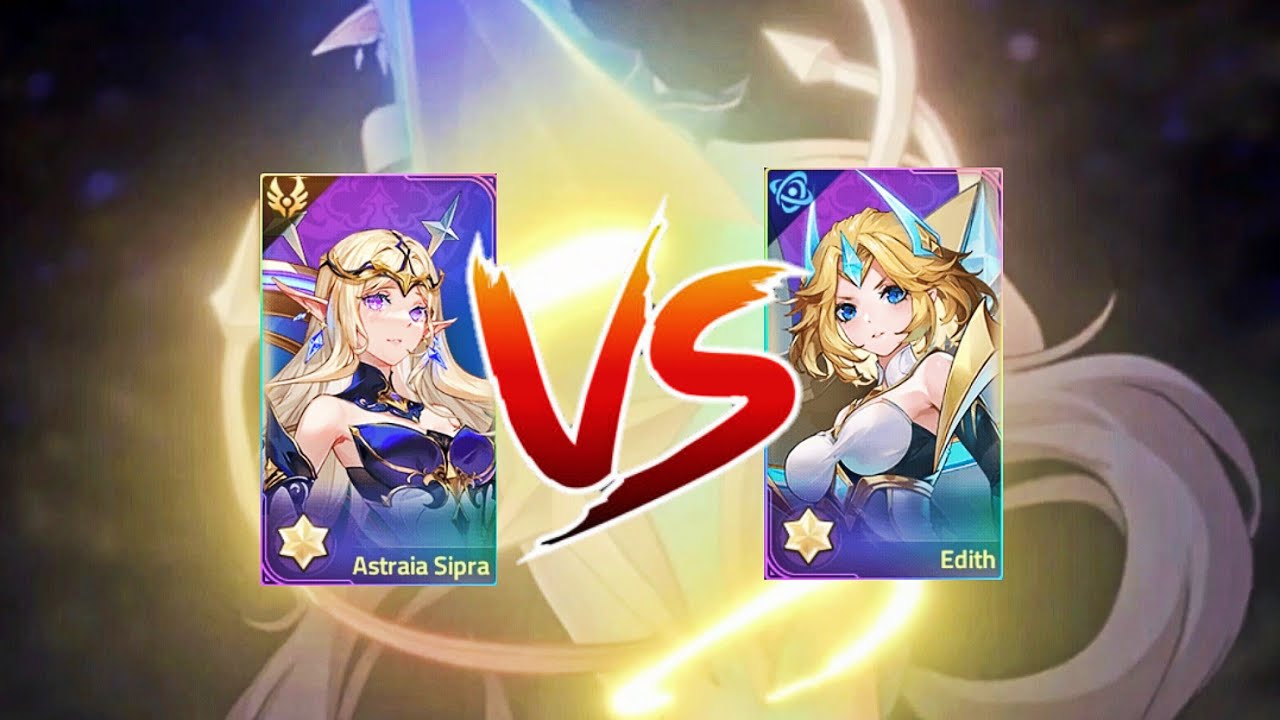 Astraia Sipra vs Edith - Who's better?🤔 | Mobile Legends: Adventure