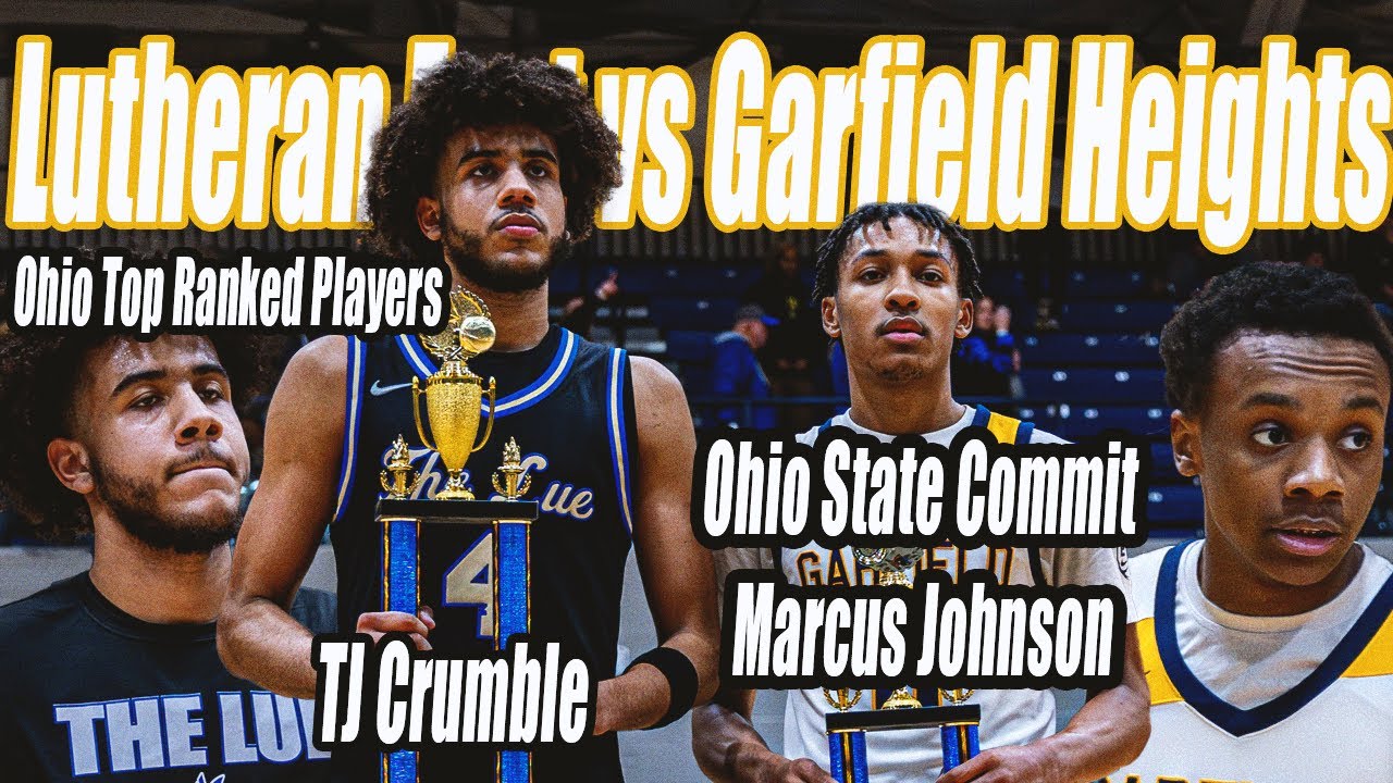 Top Rank Ohio Hoopers Face-off | Marcus Johnson vs TJ Crumble | Garfield Heights vs Lutheran East