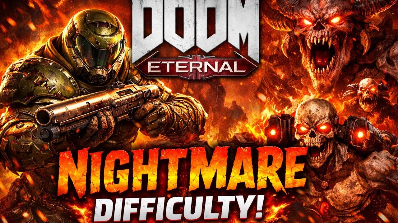 Doom Eternal Nightmare Difficulty pt7