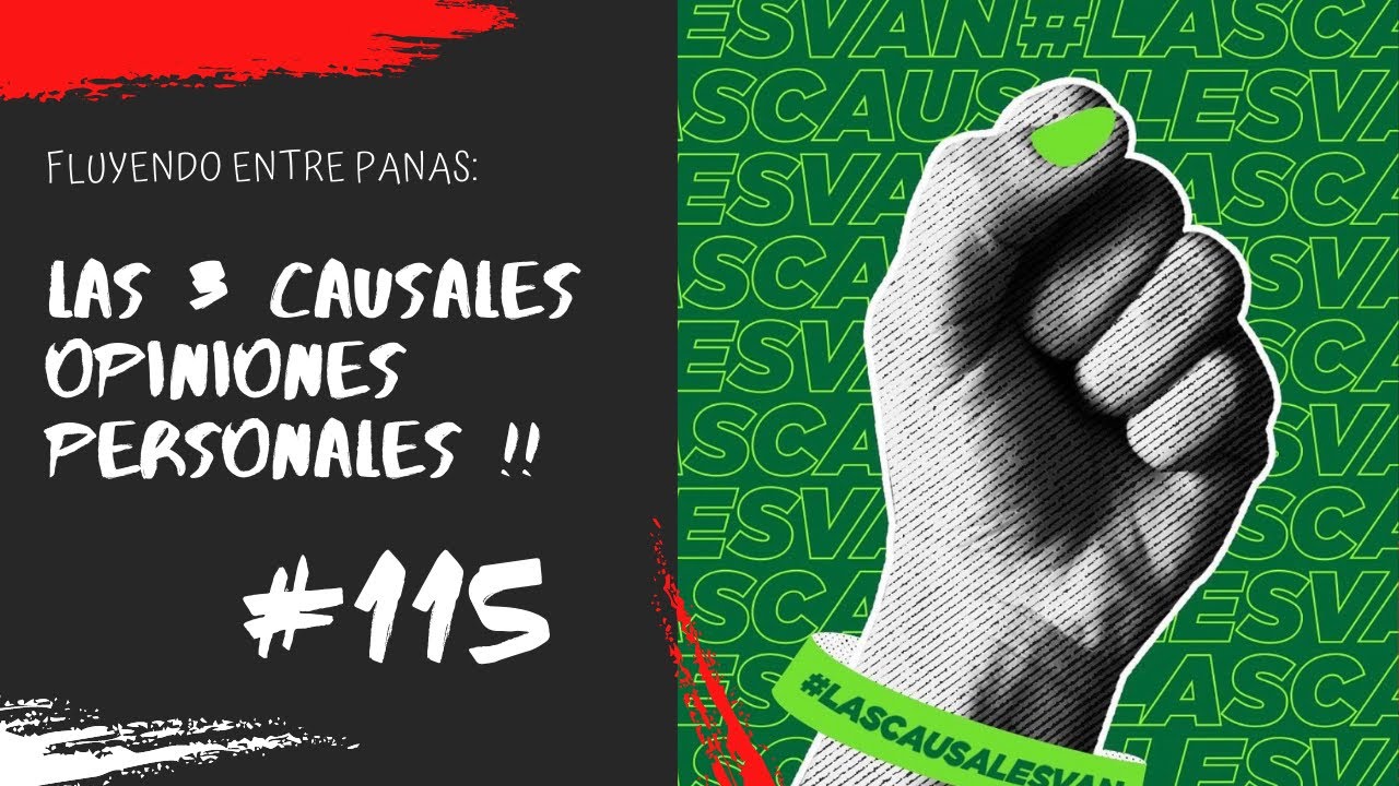 LAS 3 CAUSALES, OPINIONES PERSONALES - Fluyendo Entre Panas #115