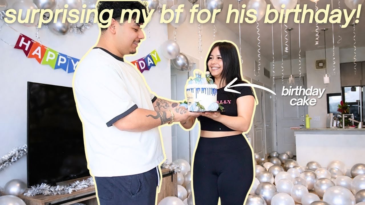 SURPRISING MY BOYFRIEND FOR HIS BIRTHDAY🎉