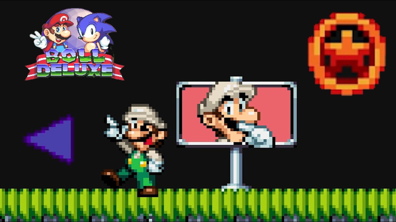 If mario and sonic had a crossover this would be it