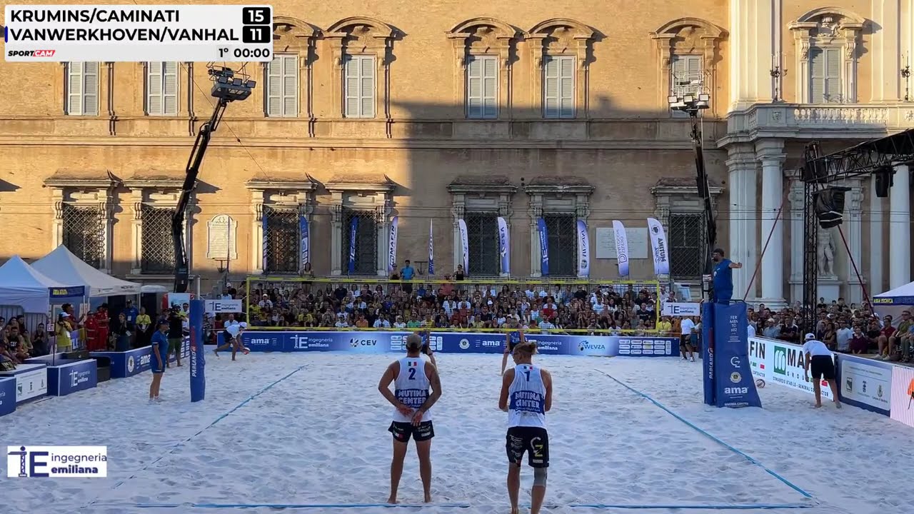 WevzaM Modena - Final 1°-2°: Krumins-Caminati VS Van Werkhoven-Van Hal