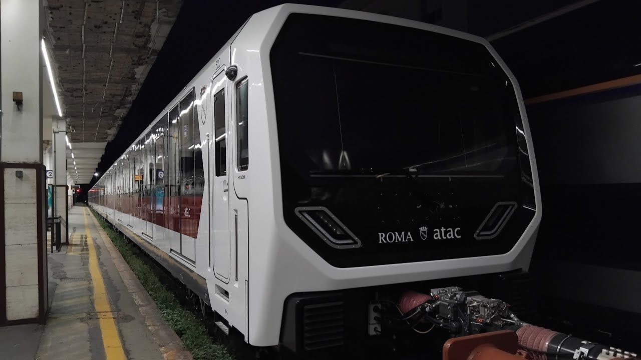 IL TRASFERIMENTO DEL QUARTO TRENO HITACHI PER LA METROPOLITANA DI ROMA.