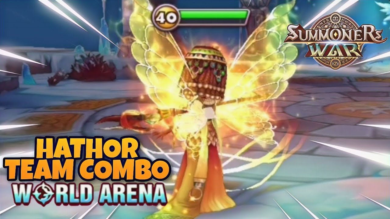 Hathor Team Combo in World Arena Ep. 5 - Summoners War