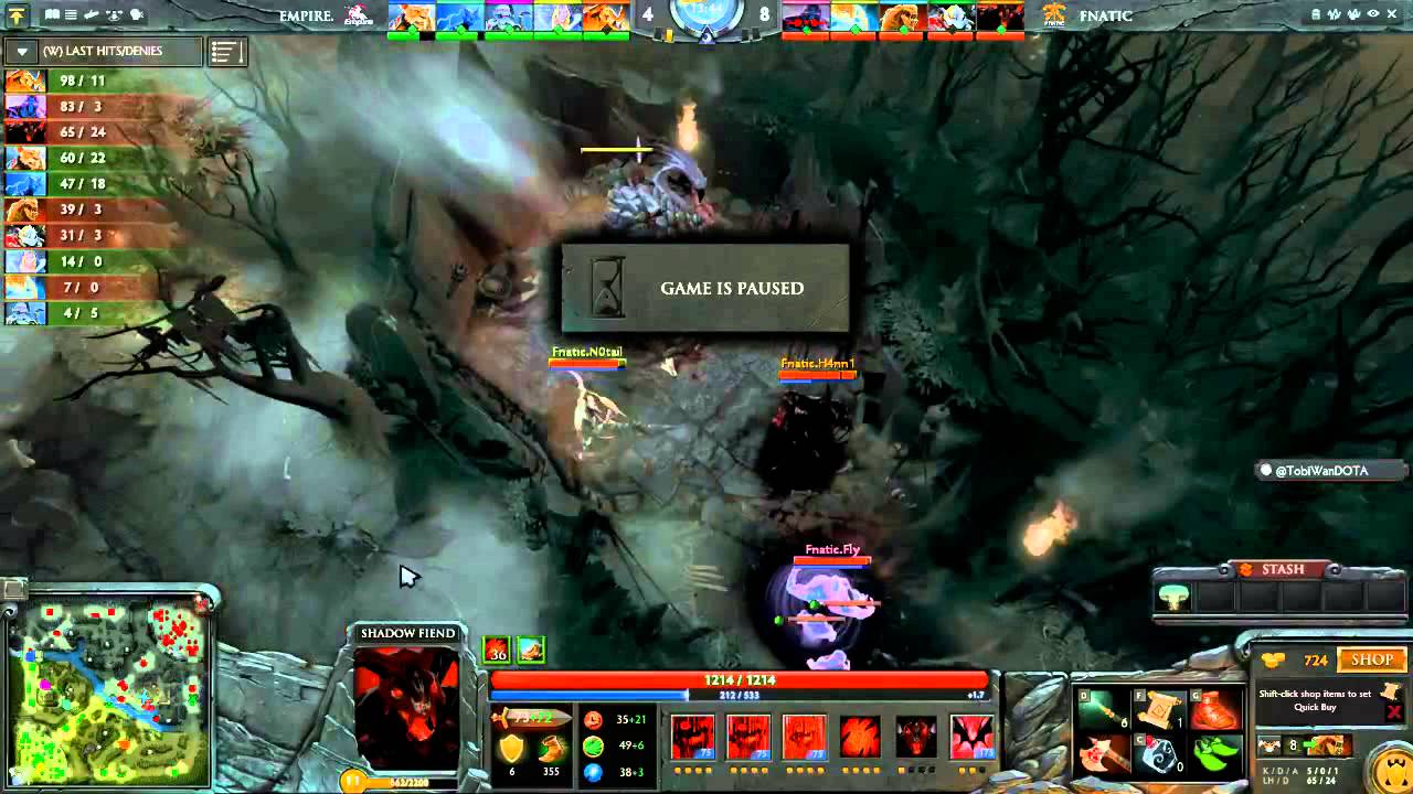 Fnatic vs Empire (Eizo Cup #9) Grand Finals w/ Tobi Game 2