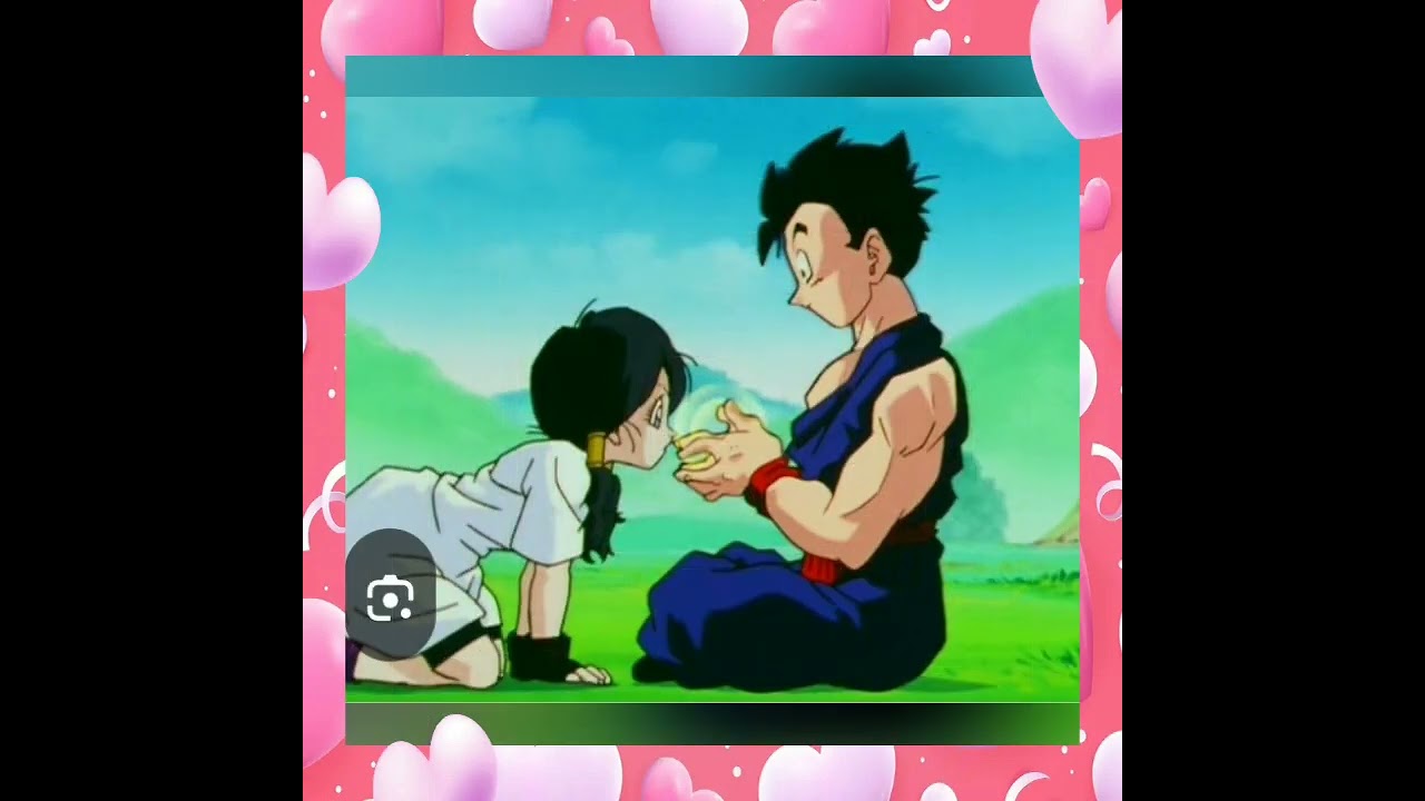 GOHAN X VIDEL DEJAME LLORAR 💜❤ RICARDO MONTANER