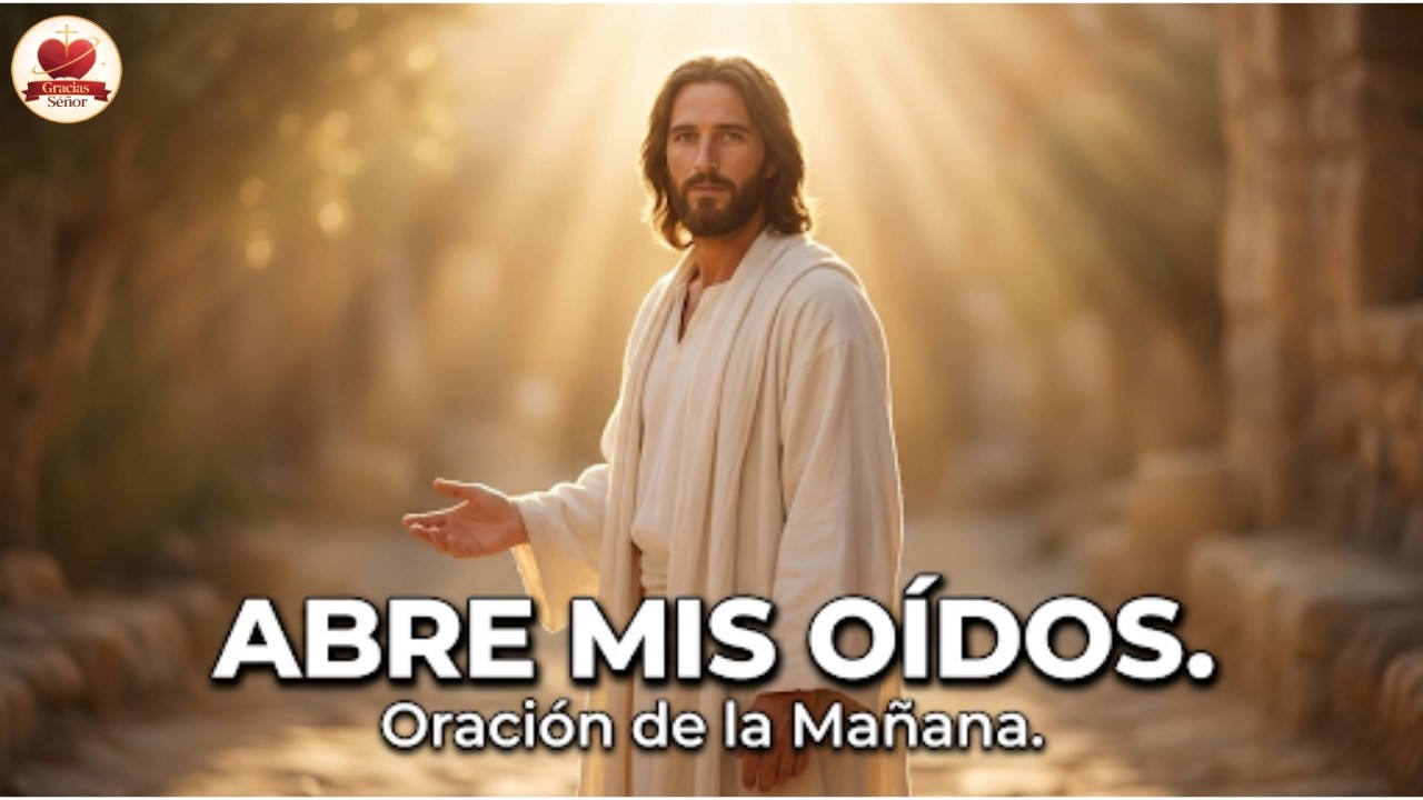 Oración de la Mañana — JUEVES — Señor, abre mis oídos para escucharte hoy