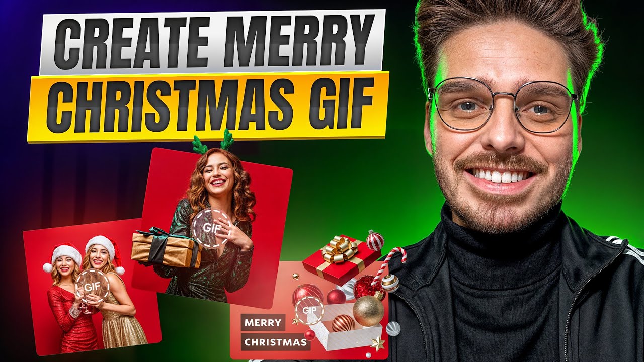 How to Create a Merry Christmas GIF in Minutes!