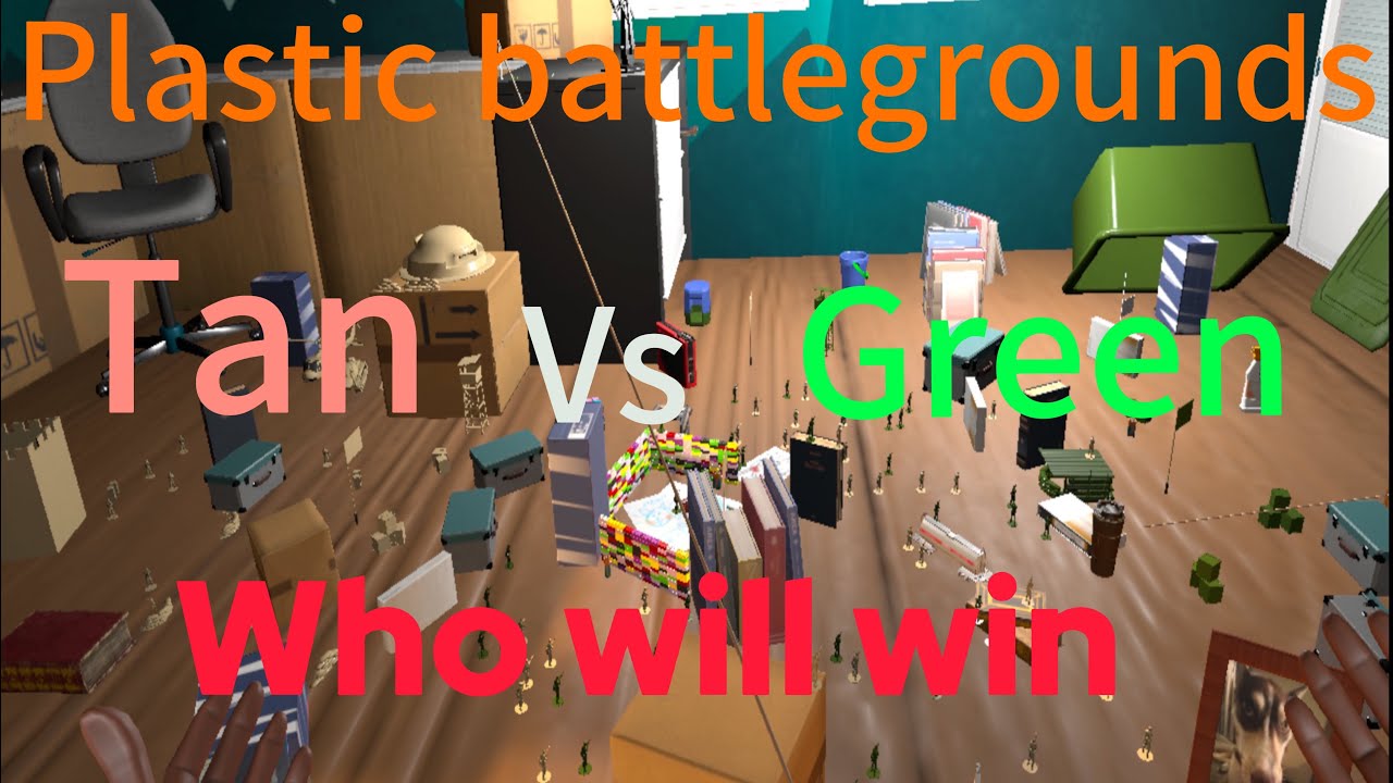Only One Team Survives… Green Vs Tan battle