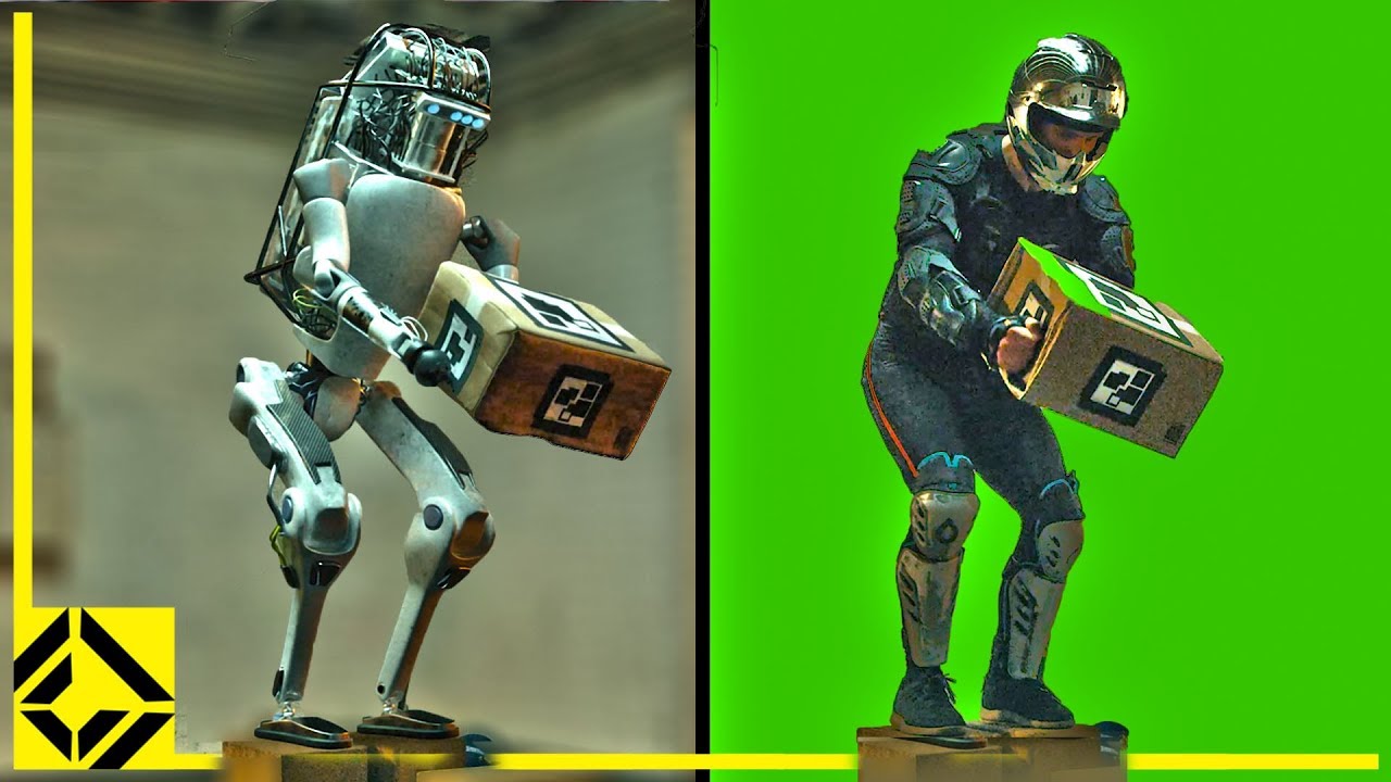 Boston Dynamics фэйковый робот: Спецэффекты до и после