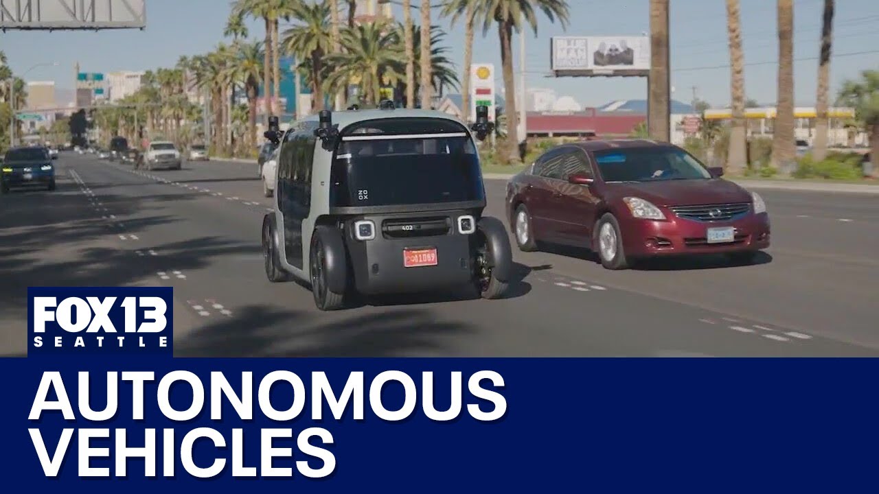 Autonomous taxis roll out in Las Vegas | FOX 13 Seattle