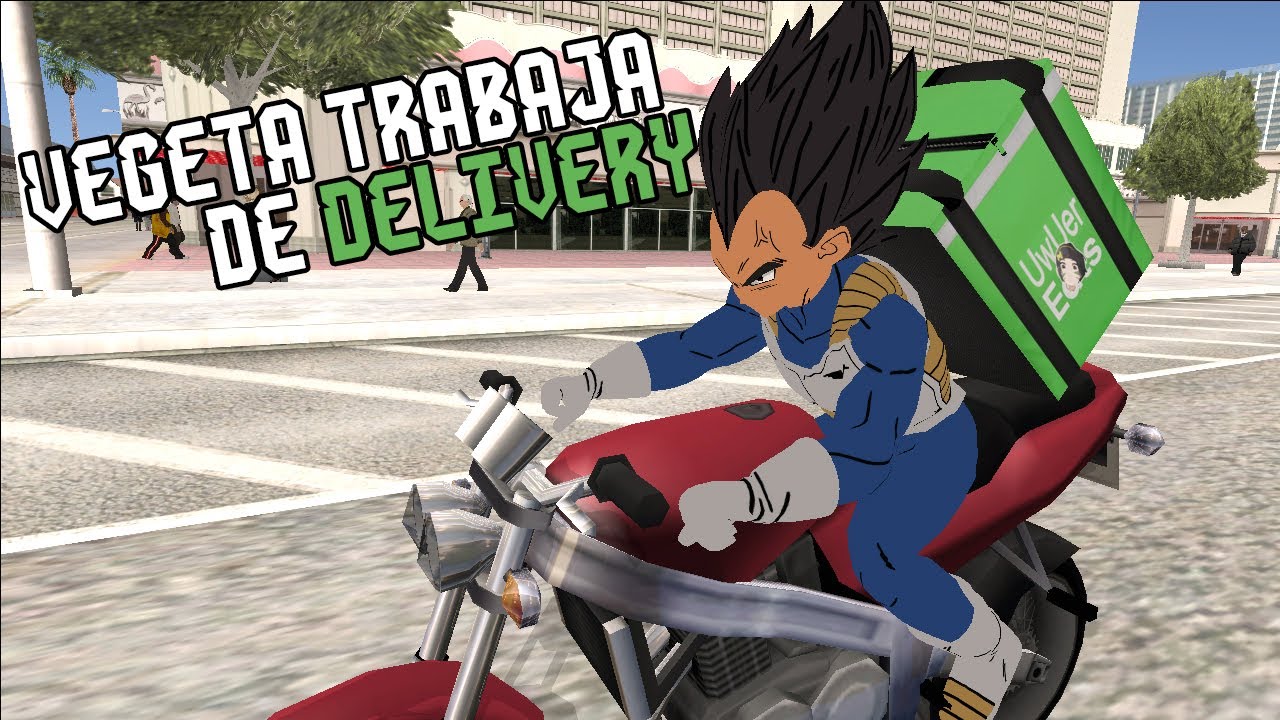 Vegeta trabaja de Delivery - GTA San Andreas - Loquendo