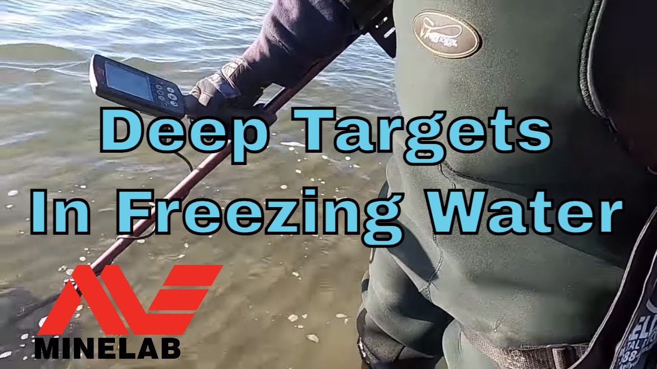 Deep Coin Shooting In Frozen Water: Waders Of The Lost Ark (Metal Detecting NYC)