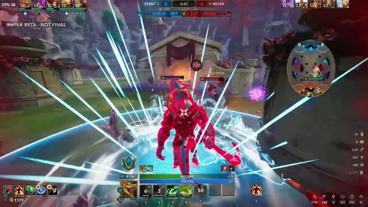 8-2 Rough Star Clean Finish For The Team | Sobek | Arena Match | Smite 2