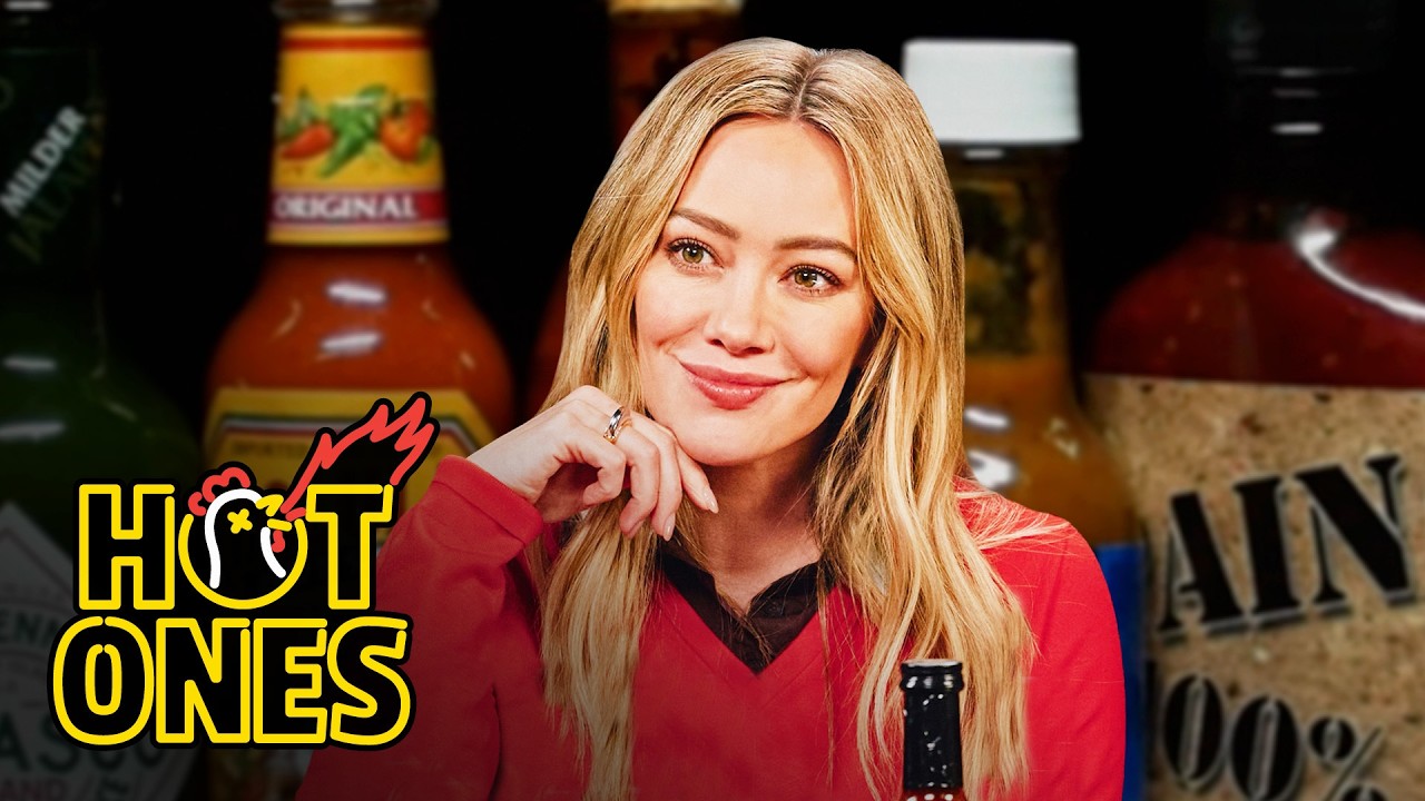 Hilary Duff pr&oacute;buje szczęścia, jedząc pikantne skrzydełka | Hot Ones