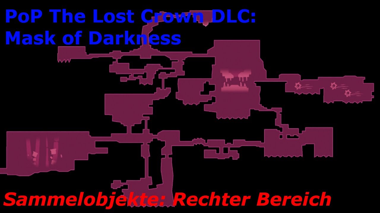 PoP The Lost Crown DLC: Mask of Darkness Walkthrough - Sammelobjekte - Rechter Bereich