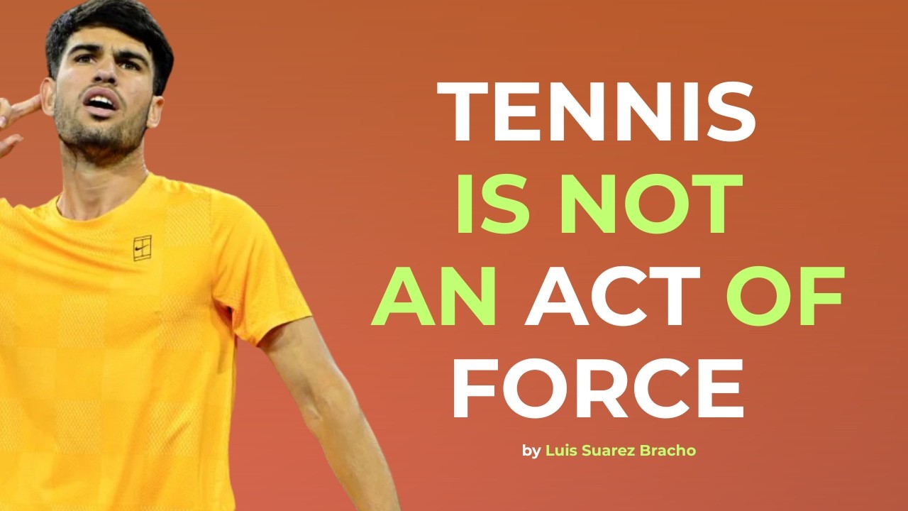 Tennis Is Not About Force: How to Release Energy in Your Shot  | Tennis Intention